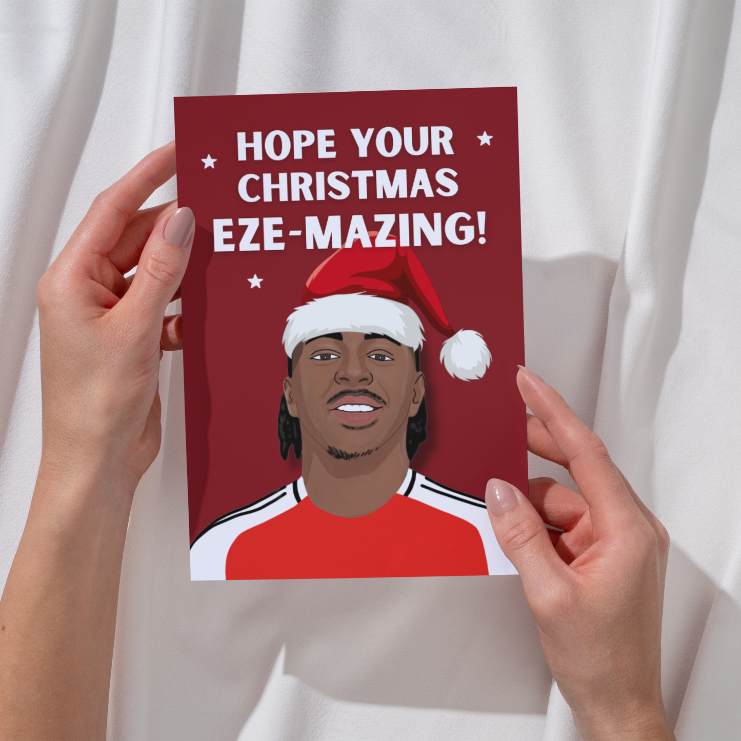 Eze Arsenal Christmas Card for him, for her