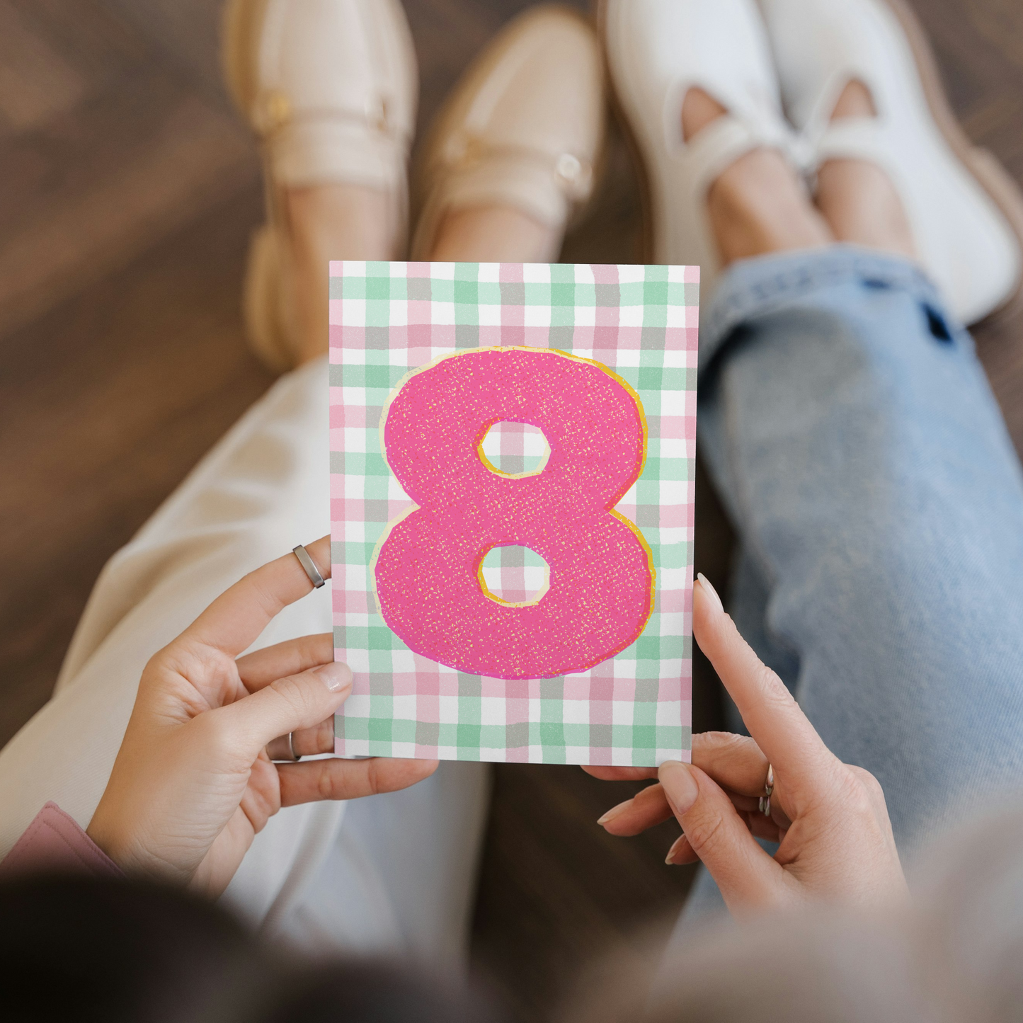 Colourful Kids Number Birthday Card - 8th Birthday Card for Kids | Vibrant fun greeting card