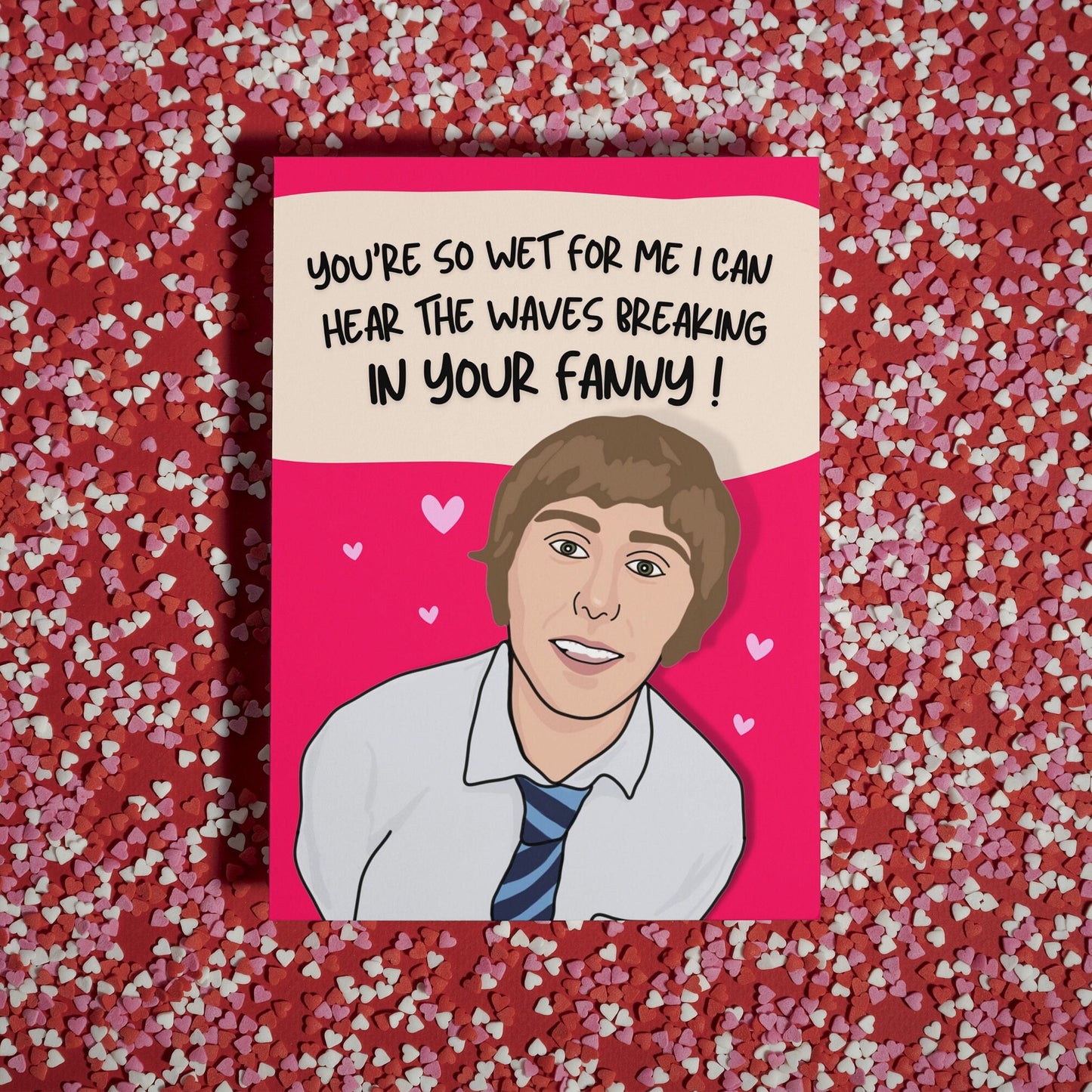Jay Inbetweeners Valentine's Day, Rude, Cheeky, Card, for him, for her, funny banter anniversary card - husband, wife, girlfriend, boyfriend