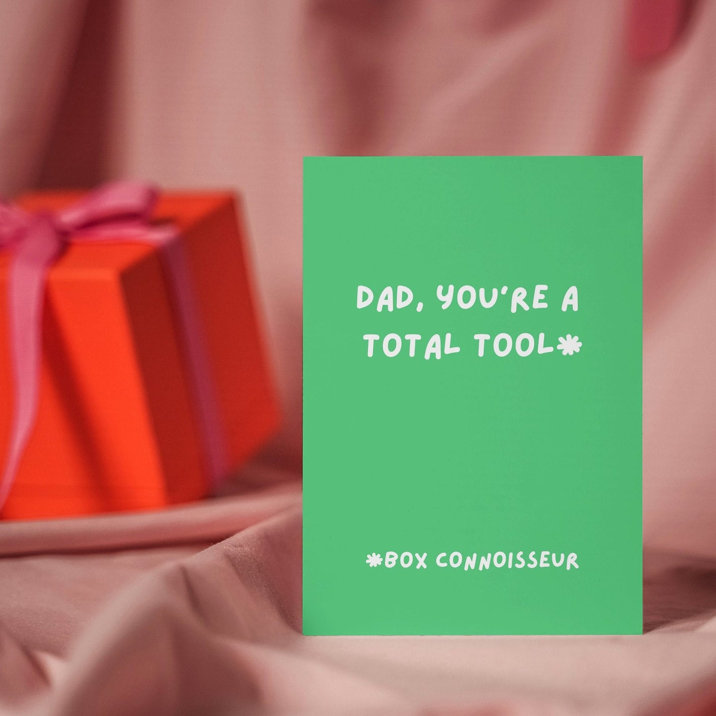 Dad, You're a Tool * Box Connoisseur: Funny Father's Day Card for the Handy Dad