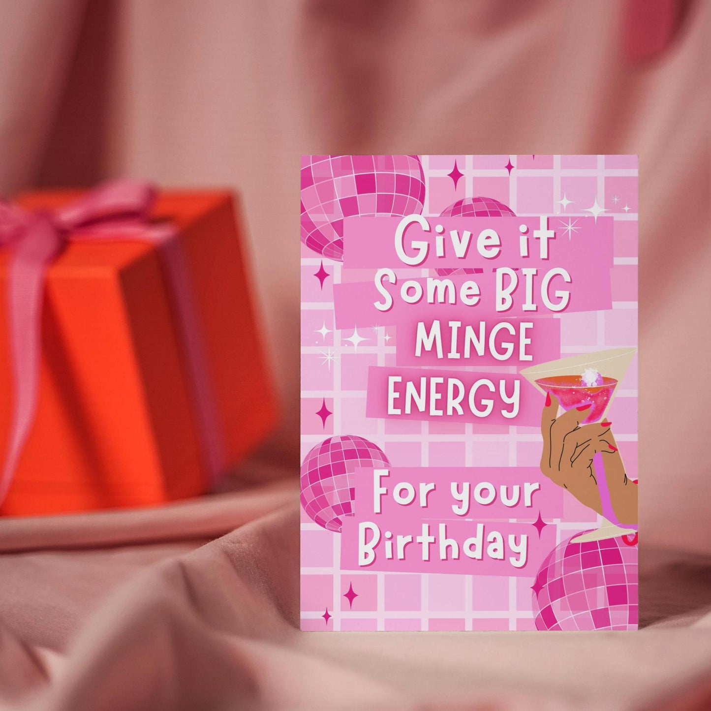Big Minge Energy Birthday Card - Trending TikTok Sound - Perfect for Him, Her, & Friends - FYP Birthday Card - social media gifts