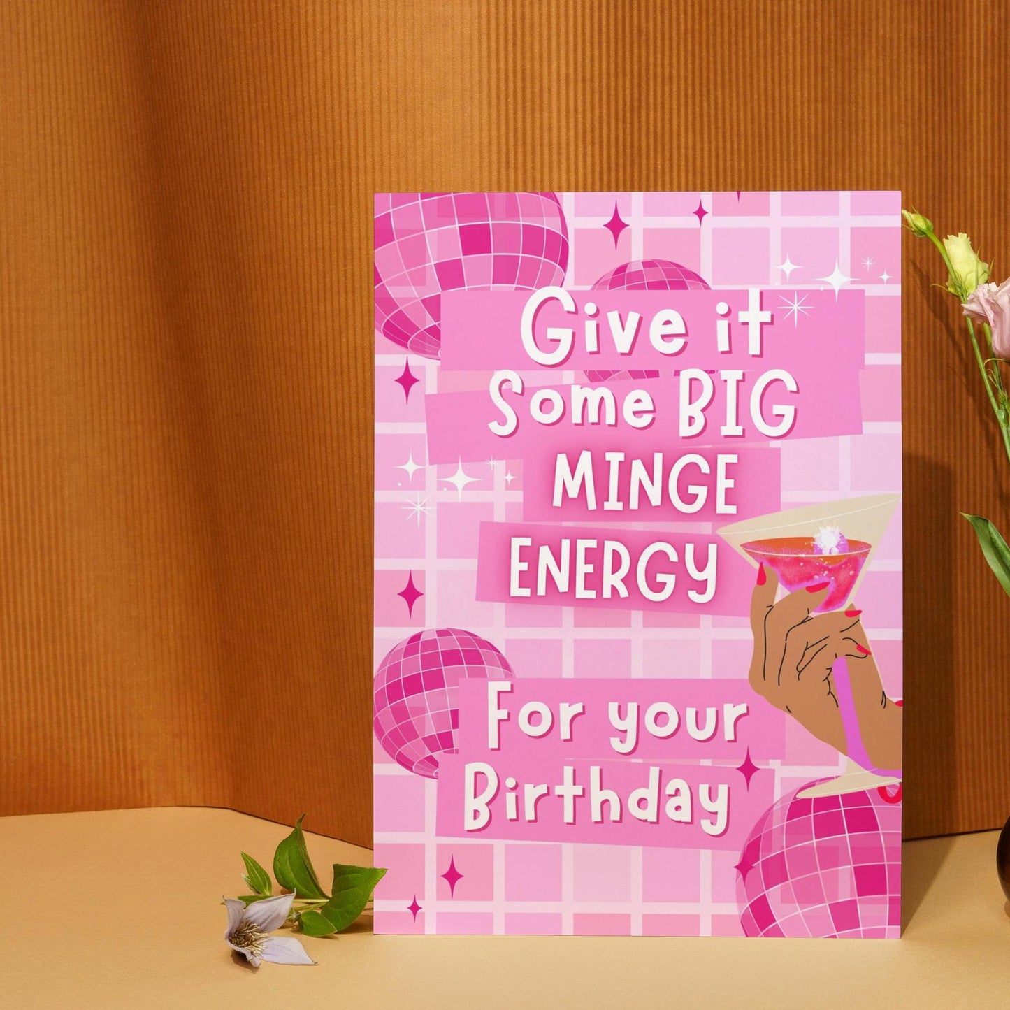Big Minge Energy Birthday Card - Trending TikTok Sound - Perfect for Him, Her, & Friends - FYP Birthday Card - social media gifts