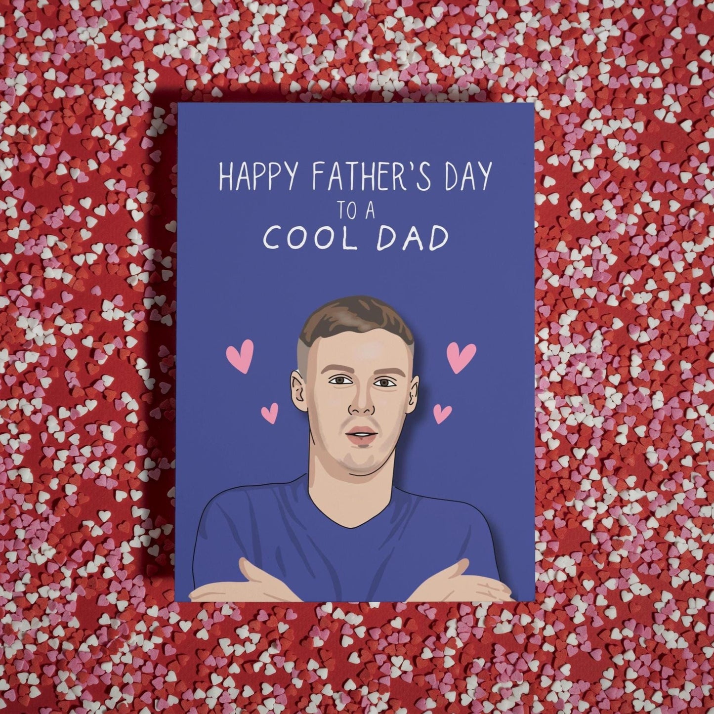 Chelsea FC Father’s Day Card - Cole Palmer Cold Palmer Pun Card for Dad - Football Fan Gift - Chelsea Supporter Card - Card for Dad