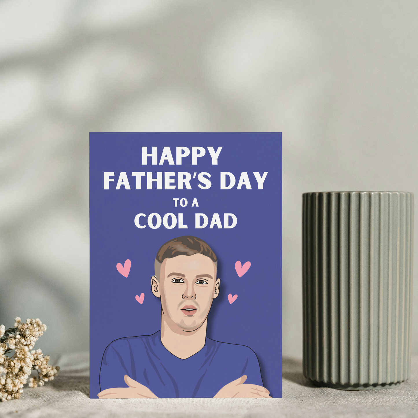 Chelsea FC Father's Day Card: Cole Palmer Pun - Football Dad card