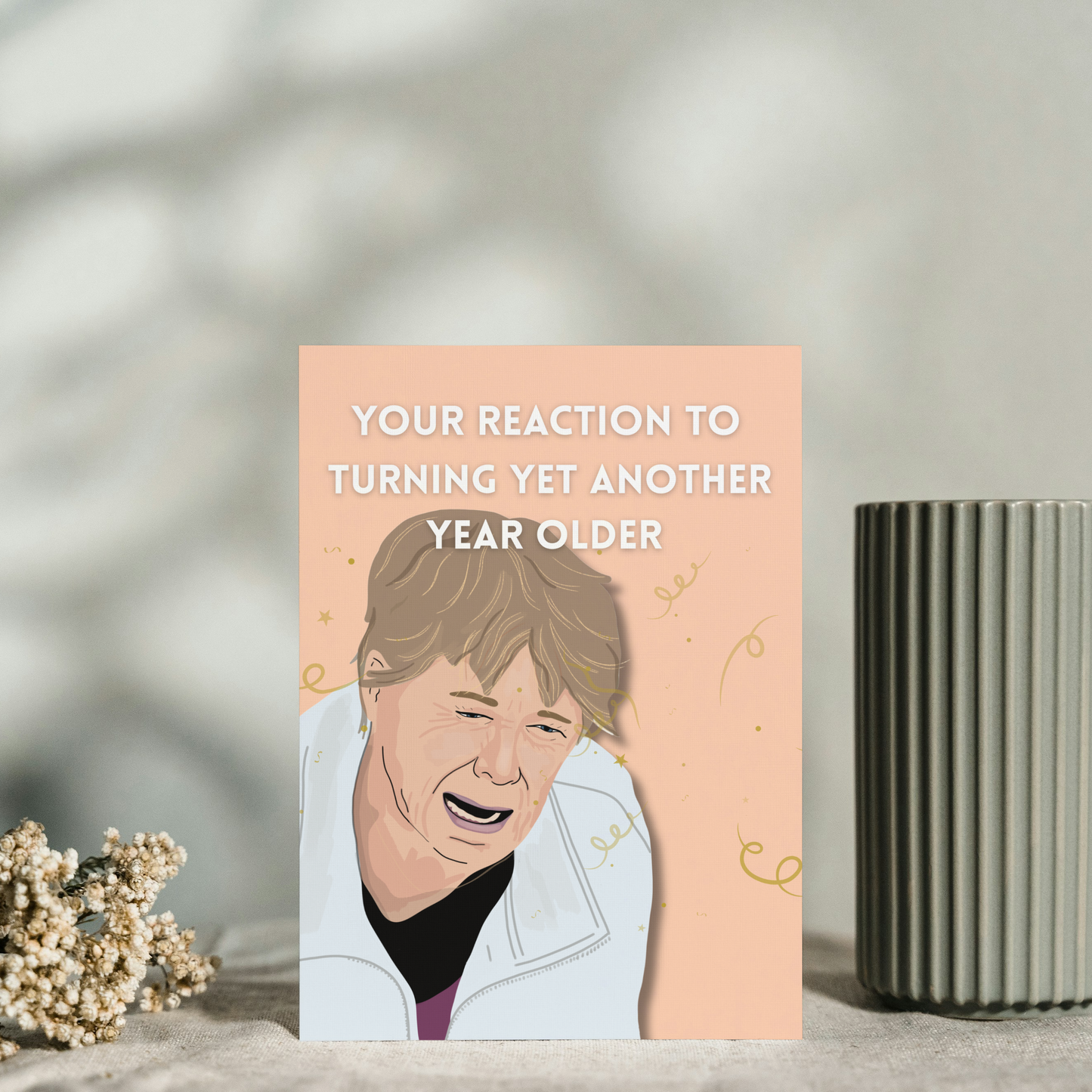Celia Imrie Inspired - The Traitors Hilarious Birthday Card | Series Inspired Funny Greeting Card