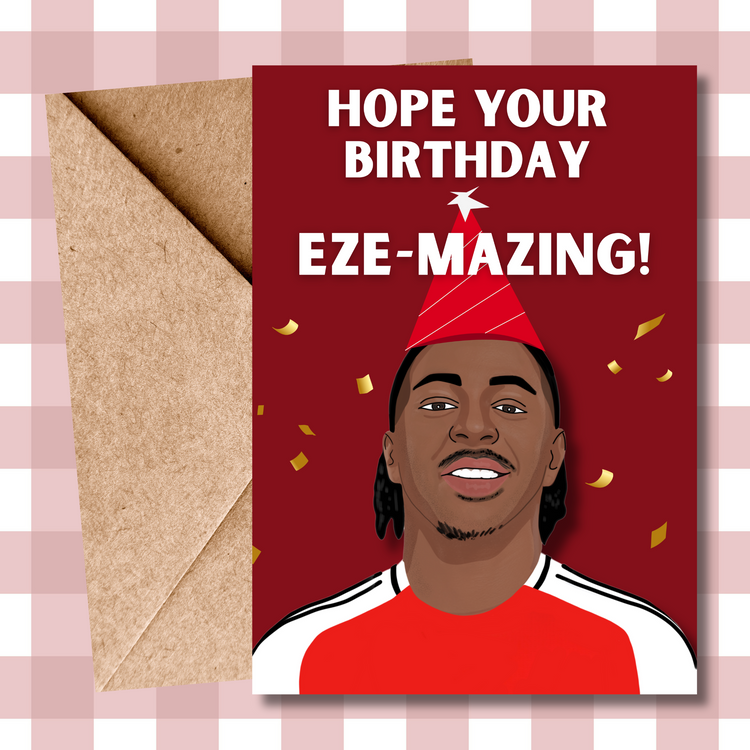 football birthday cards