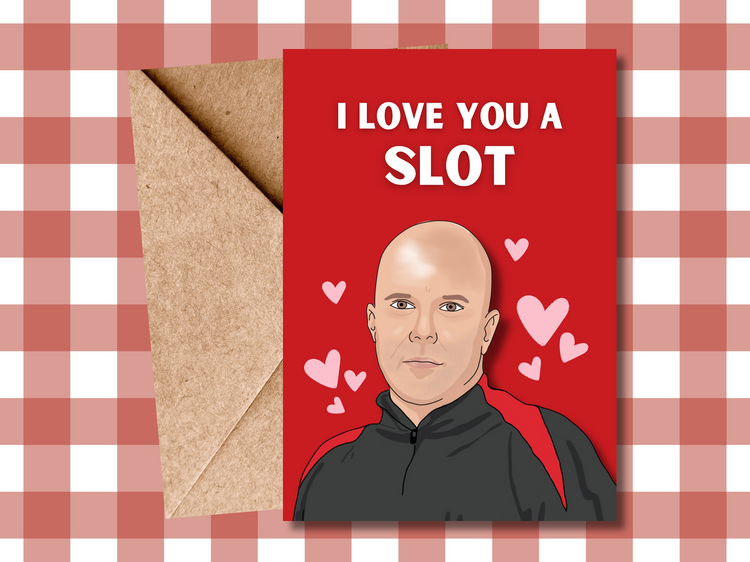 Anniversary/Valentine's football cards