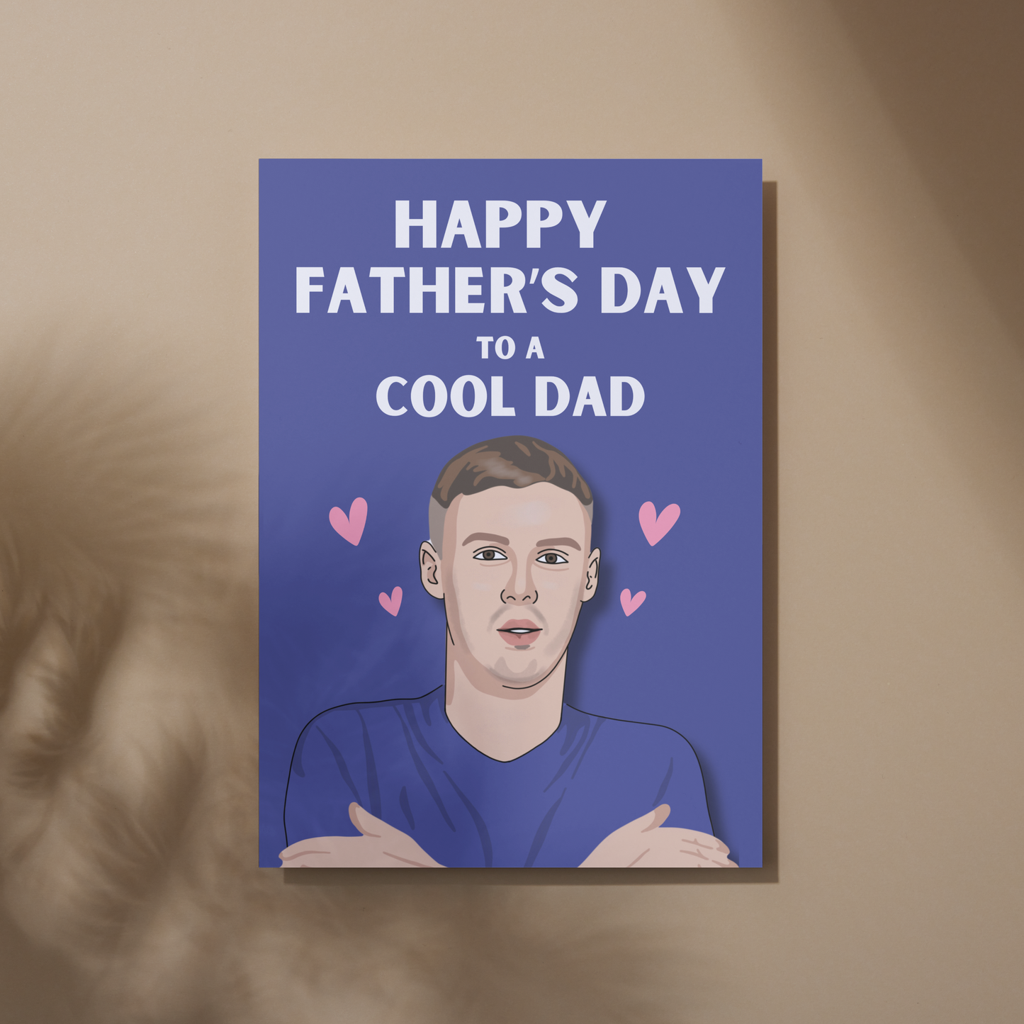 Chelsea FC Father's Day Card: Cole Palmer Pun - Football Dad card