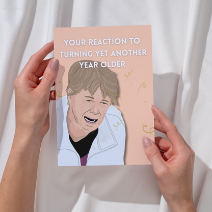 Celia Imrie Inspired - The Traitors Hilarious Birthday Card | Series Inspired Funny Greeting Card