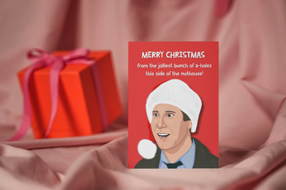 Funny National Lampoon's Christmas Card - Clark Griswold Movie Quote
