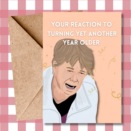 Celia Imrie Inspired - The Traitors Hilarious Birthday Card | Series Inspired Funny Greeting Card
