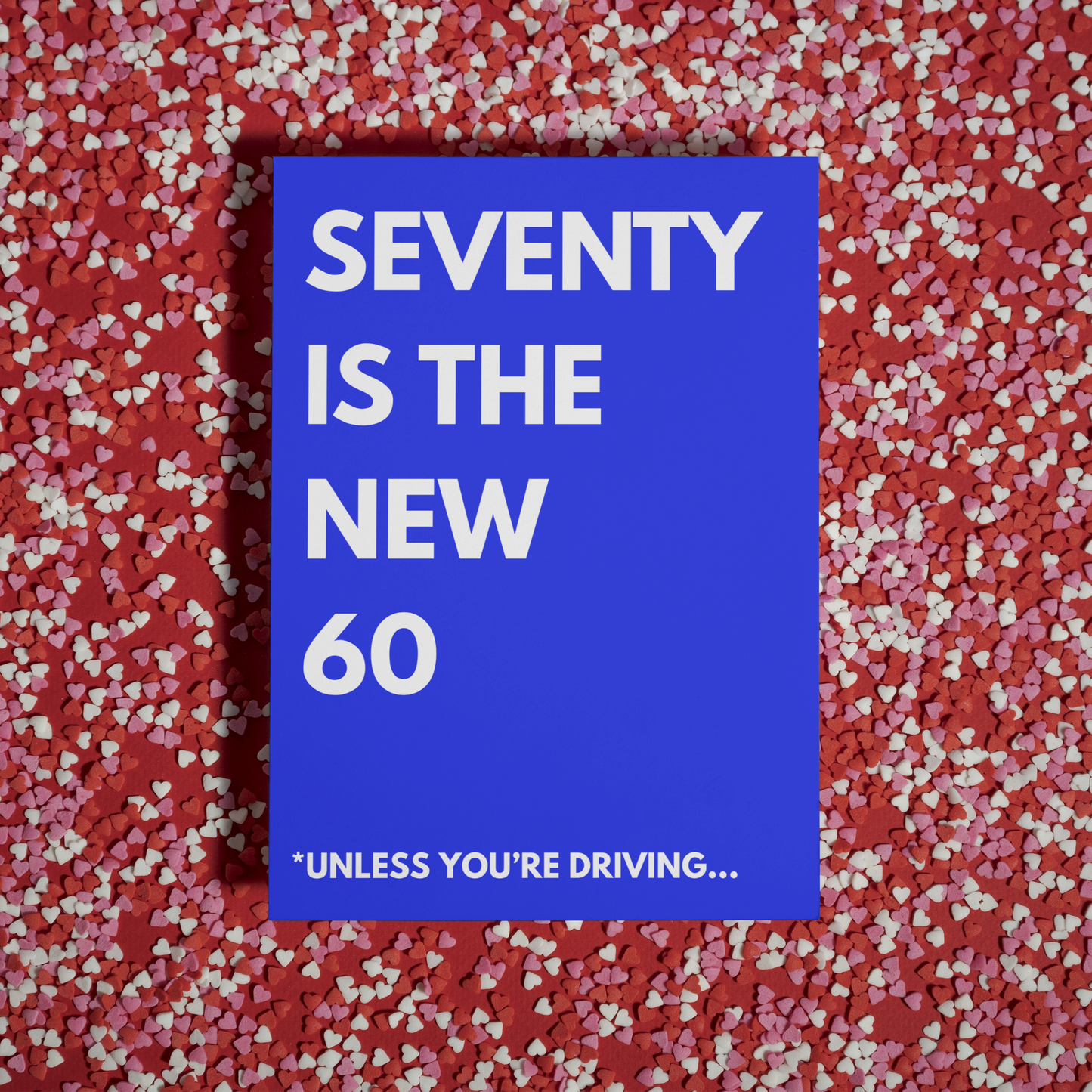 funny 70th birthday card, 70th milestone card, humorous birthday card, 70th birthday gift