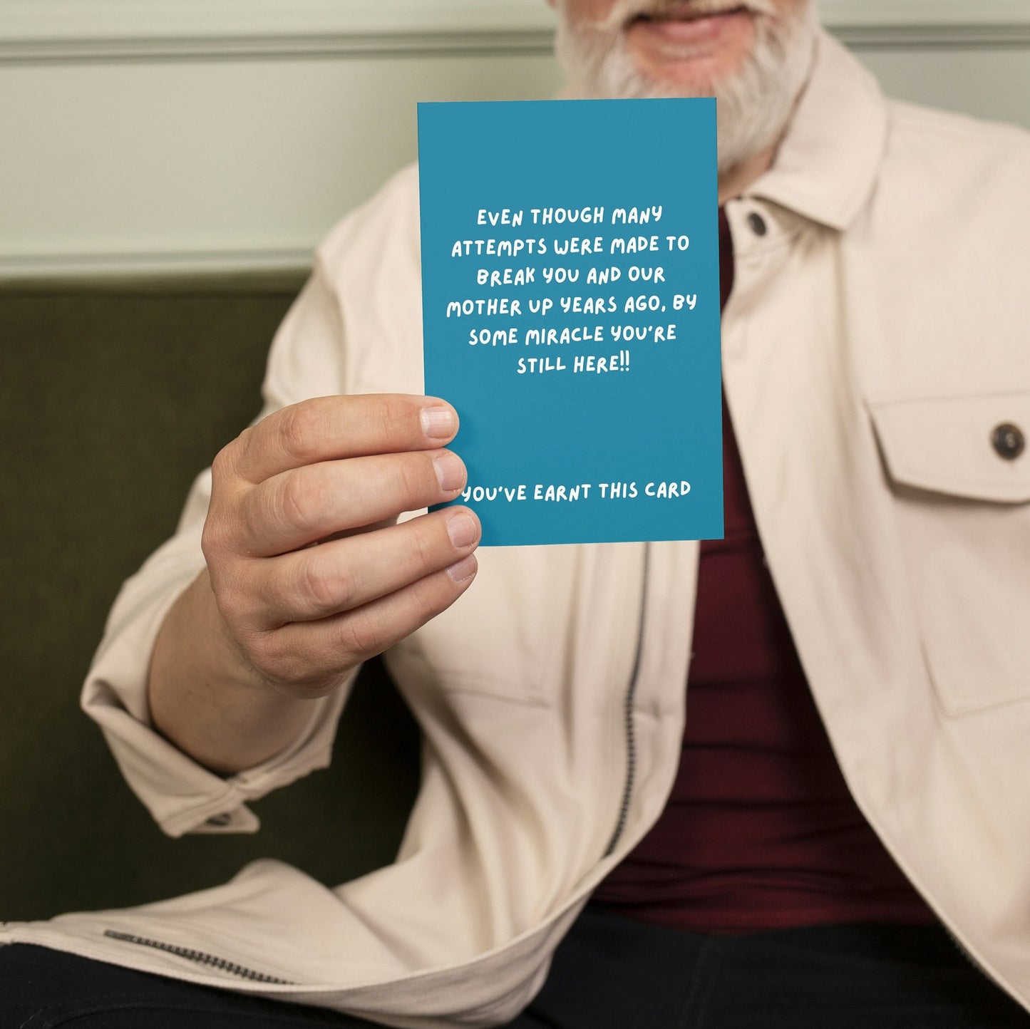 Funny Father in Law, Father Figure, Fathers Day Card, For Father In Law