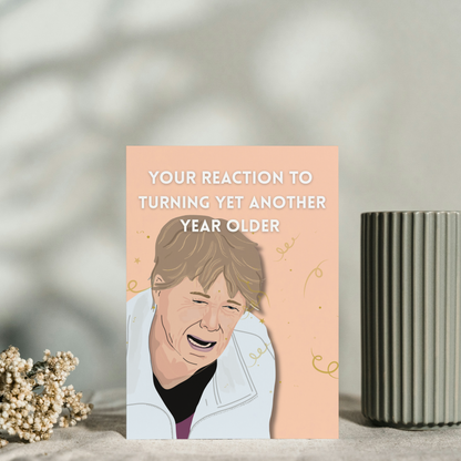 Celia Imrie Inspired - The Traitors Hilarious Birthday Card | Series Inspired Funny Greeting Card