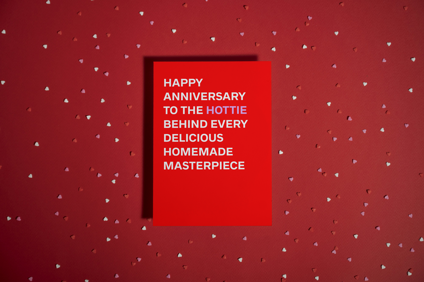 Funny Anniversary Card – Wife Birthday or Valentine’s – Homemade Cooking Joke