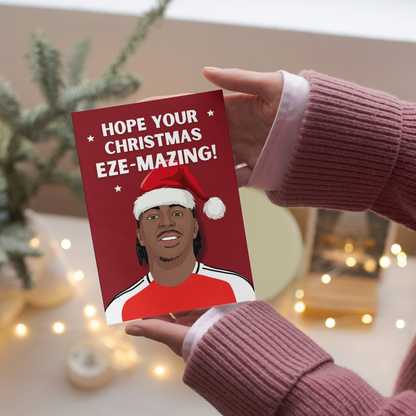 Eze Arsenal Christmas Card for him, for her